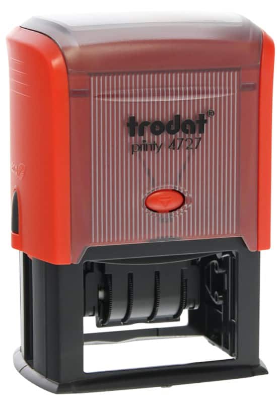 Trodat Printy Dater Stamp S4727 - 59 x 38mm - maximum 6 lines of text