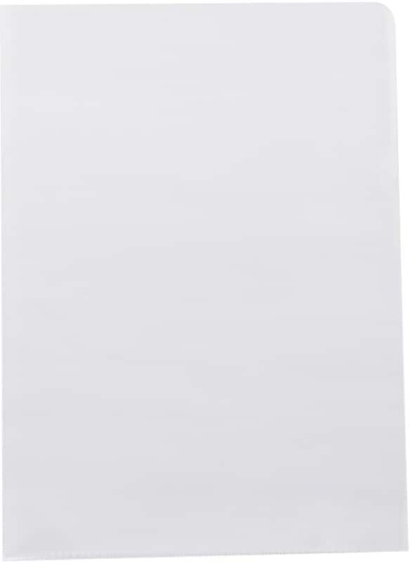 Viking L-Shape Folder A4 Transparent Polypropylene 90 Microns Pack of 25