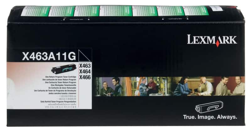 Lexmark Original Toner Cartridge X463A11G Black