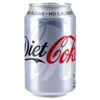 Coca-Cola Diet Soft Drink Can 330ml Pack of 24