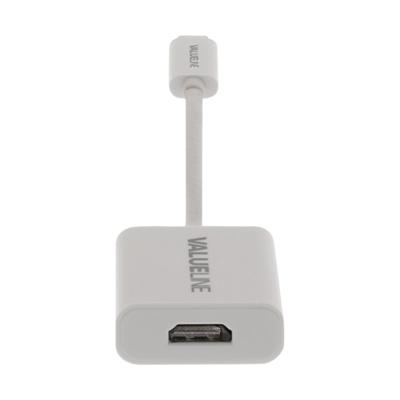 Valueline USB Cable VLCP64650W02 White 0.15 m