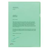 Office Depot Cut Flush Folder A4 Green PP (Polypropylene) 120 Microns Pack of 100