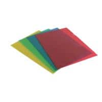 Office Depot Cut Flush Folder A4 Assorted Polypropylene 120 Microns Pack of 100