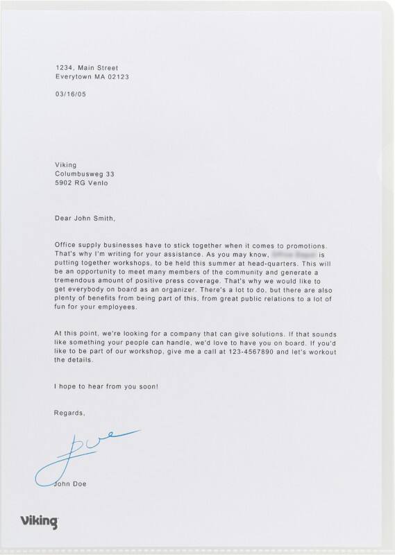 Viking Cut Flush Folder A4 Transparent PP (Polypropylene) 145 microns Pack of 25