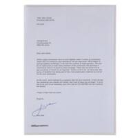 Office Depot Cut Flush Folder A4 Transparent PP (Polypropylene) 22.9 x 1 x 32 cm Pack of 25