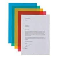 Office Depot Cut Flush Folder A4 Assorted PP (Polypropylene) 22.9 x 1 x 32 cm Pack of 25