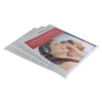 Office Depot Premium Punched Pockets A3 Portrait Matt Transparent 110 Microns Polypropylene Top Opening 11 Holes Pack of 10