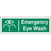 First Aid Sign Eye Wash PVC 30 x 10 cm