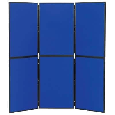 Display Stand Double Deck Blue 610 x 915 mm