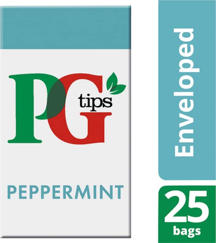 PG tips Peppermint Tea Bags Pack of 25