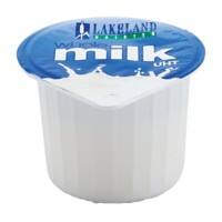 Lakeland DAIRIES Whole Milk Milk Pots No Refrigeration Required 12ml Pack of 120