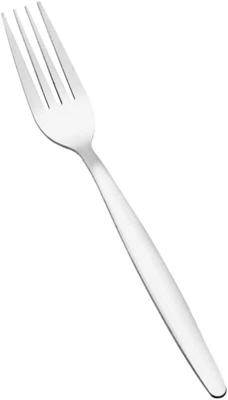 Plain Table Fork Stainless Steel 20cm Silver Pack of 12