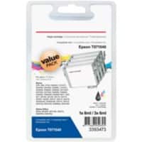 Office Depot T0715 Compatible Epson Ink Cartridge C13T07154012 Black, Cyan, Magenta, Yellow Pack of 4 Multipack