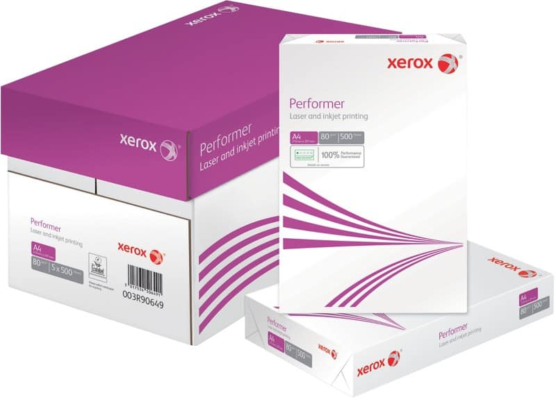 Xerox Performer A4 Printer Paper 80 gsm Smooth White 500 Sheets