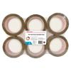 Office Depot Packaging Tape Brown 48 mm (W) x 66 m (L) Biaxially-Oriented Polypropylene Low Noise Pack of 6