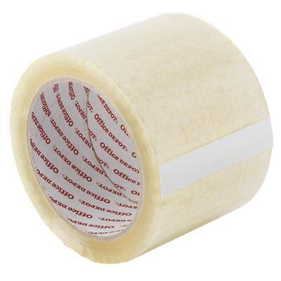 Office Depot Low Noise Packaging Tape 75mm x 66m Transparent 4 Rolls