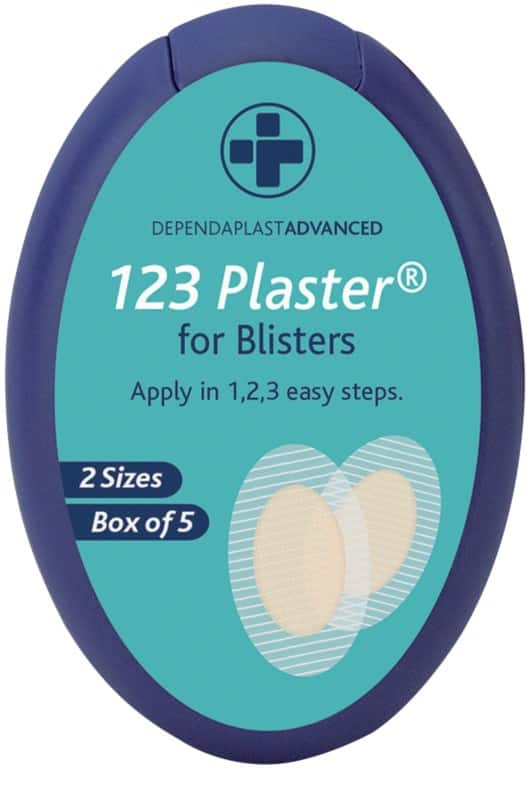 Plasters For Blisters Dependaplast Different Sizes Pack of 5