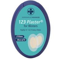 Plasters For Blisters Dependaplast Different Sizes Pack of 5