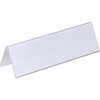 DURABLE Name Holder 805219 Transparent Pack of 25