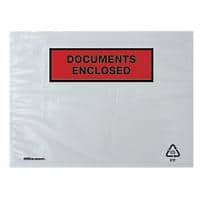 Office Depot Document Enclosed Envelopes C5 229 (W) x 162 (H) mm Self-Adhesive Printed Pack of 250