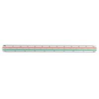 Office Depot Triangular Scale Ruler Plastic 30 cm