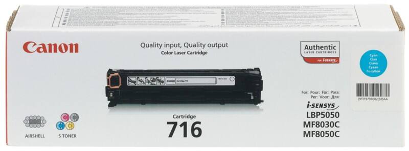 Canon 716C Original Toner Cartridge Cyan