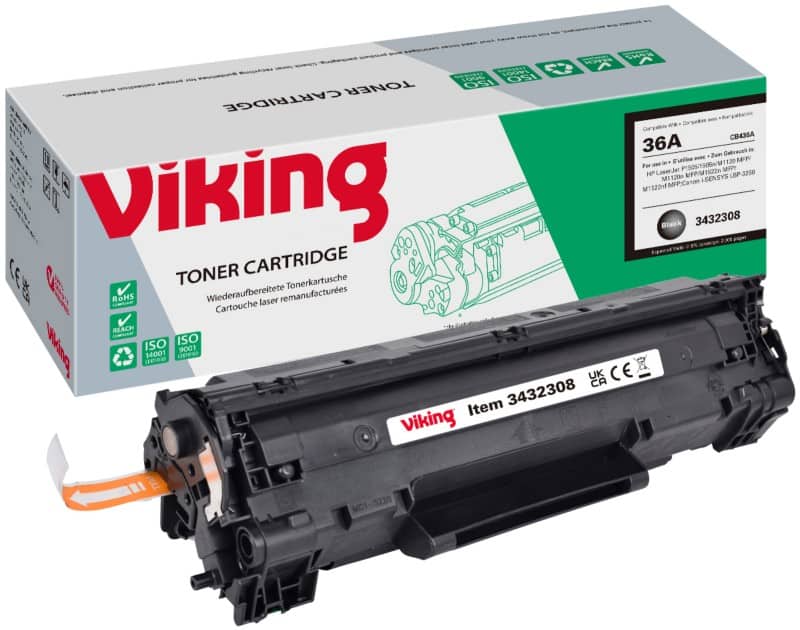 Viking 36A Compatible HP Toner Cartridge CB436A Black