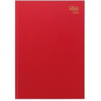 Letts Business Diary 2026 A5 Week to view English Red 20-T31XRD