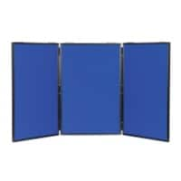 Freestanding Display Stand Nyloop Fabric Lightweight 610 x 915 mm Blue