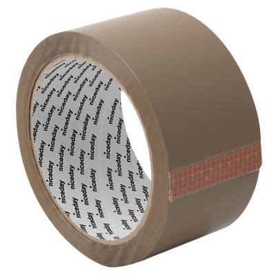 Niceday Packaging Tape 50mm x 66m Brown 36 Rolls