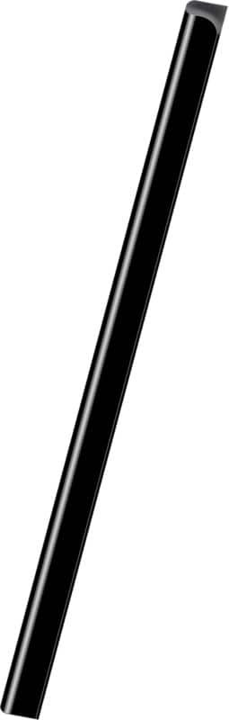 Exacompta Spine Bars 997081E A4 Black Plastic 0.9 cm Pack of 25