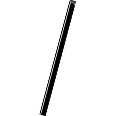 Exacompta Spine Bars 997081E A4 Black Plastic 0.9 cm Pack of 25