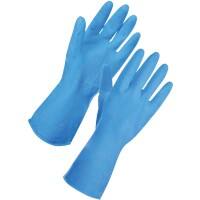 Supertouch Gloves Latex Size M Blue Pack of 12
