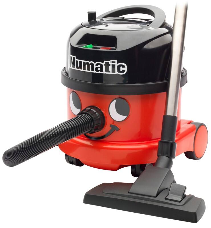 Numatic PPR240 Vacuum Cleaner, 9L, Black and Red