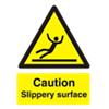 Warning Sign Slippery Surface Plastic 20 x 15 cm