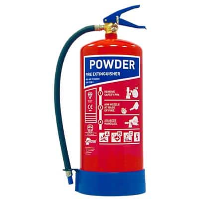 Jactone ABC Powder Fire Extinguisher BS EN3 Certified 9KG 18.9 x 55.2 cm