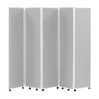 Concertina Screen 609390 Grey 560 x 1,800 mm