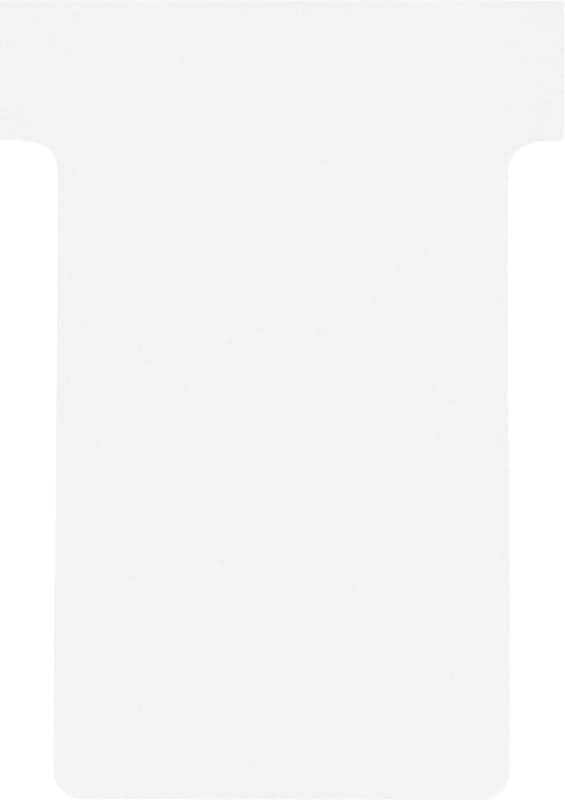 Nobo Size 2 T Cards White 6 x 8.5 cm Pack of 100