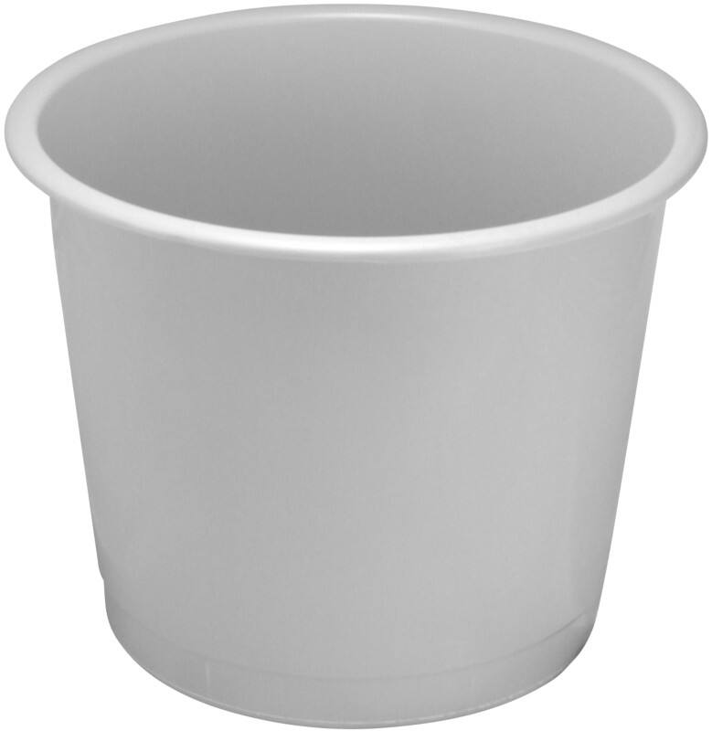 Waste Bin 14 L Grey Polypropylene