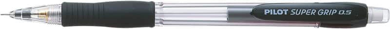 Pilot Mechanical Pencil Super Grip Black Pack of 12