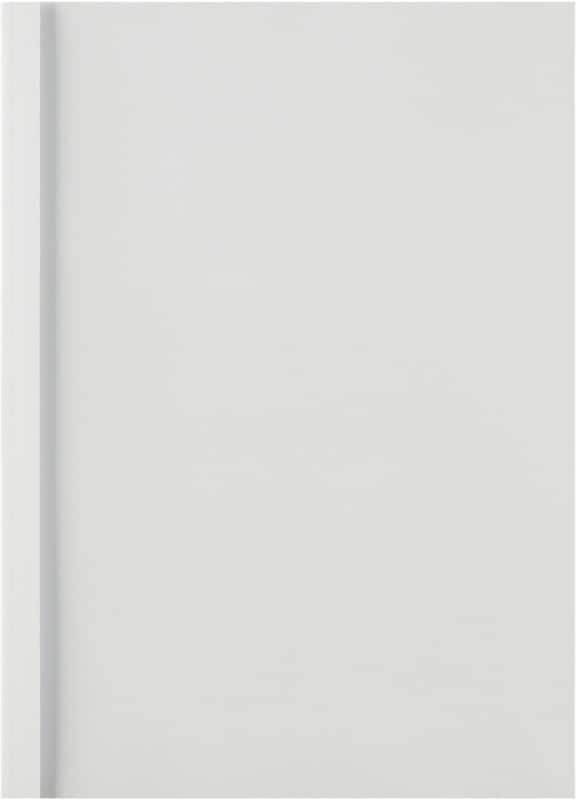 GBC Binding Cover ThermaBind A4 30 Sheets 240 gsm 150 microns PVC (Polyvinyl Chloride) White Pack of 100 