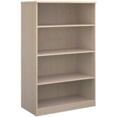 Dams International Bookcase with 3 Shelves Deluxe 1020 x 550 x 1600 mm Maple