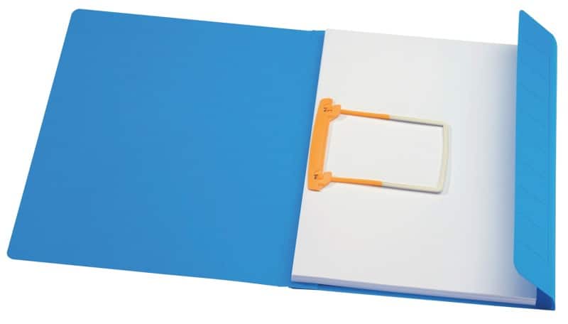 Djois Secolor Clip File A4 Blue Cardboard 270 gsm