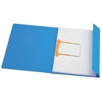 Djois Secolor Clip File A4 Blue Cardboard 270 gsm