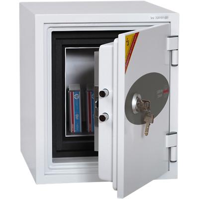 Phoenix Size 1 Data Safe with Key Lock 7L Datacare DS2001K  420 x 350 x 430mm White