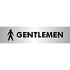 Office Sign Gentlemen PVC 19 x 4.5 cm