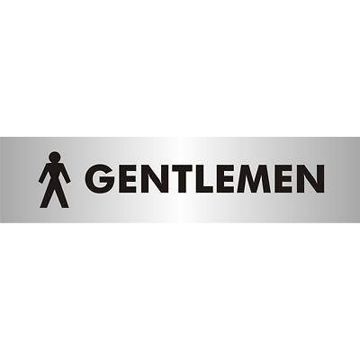 Office Sign Gentlemen PVC 19 x 4.5 cm