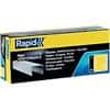 Rapid Strong 13/6 Staples 11830700 Galvanised Steel Silver Pack of 5000