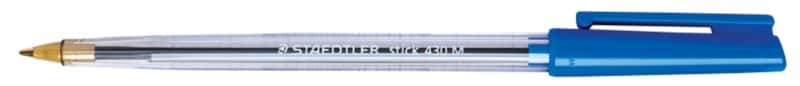 STAEDTLER 430M Ballpoint Pen Blue 0.4 mm Medium Ballpoint Pack of 10