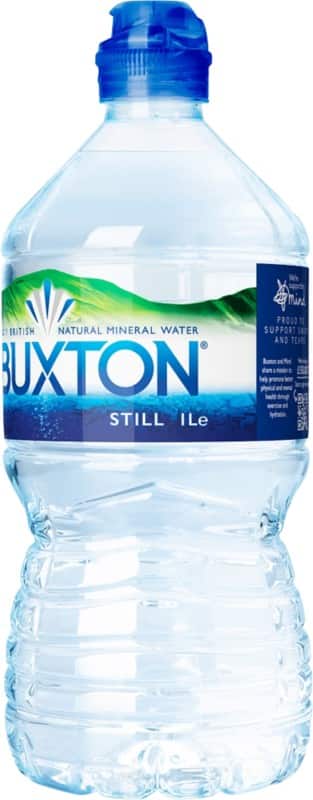 Buxton Still Mineral Water 12 Bottles of 1 L
